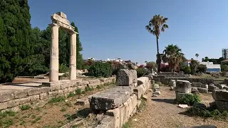 Exploring Kos town - Ancient Agora