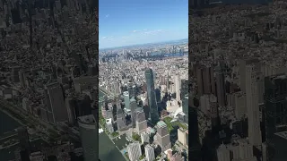 New York City, One World Trade Center #aerial #views #nyc #shortvideo #iphone #manhattan#nyc