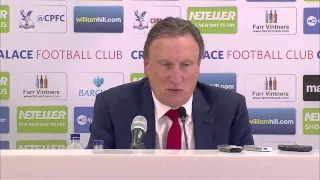 Neil Warnock disappointed Crystal Palace didn't score more v Liverpool!