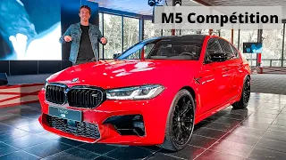Voici la Nouvelle BMW M5 LCI 2021! Présentation en Avant-première!