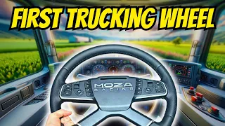 First Ever Trucking Sim Wheel | Moza TSW Wheel