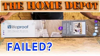 I Tested Home Depot's Vinyl Plank | Is it REALLY Lifeproof?