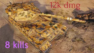 World of tanks FV 215B 183 🔺12k dmg +8 kills