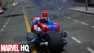 Motocykle i Mochachinos I LEGO Marvel Spider-Man: Wkręcony w Venoma. I Część 1