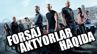 FORSAJ Kino AKTYORLARI / ФОРСАЖ Кино АКТЁРЛАРИ