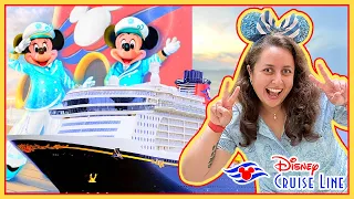 Disney CRUISE Vlog 🛳️ Embarking the DISNEY DREAM in Southampton | VERANDAH Stateroom & MORE! Day 1