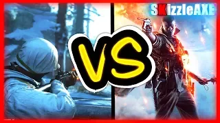 COD WW2 vs BF1 WHAT'S BETTER? Battlefield 1 Vs Call of Duty World War 2 Gameplay Graphics Comparison