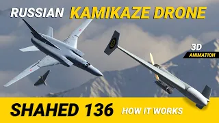 Kamikaze Drone upgrade from Shahed 136 | How it works #geran2 #drones #kamikazedrone