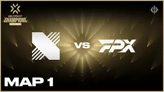 [FR] DRX vs FPX - Map 1 - VALORANT Champions Istanbul - Quart de Finale Upper Bracket