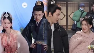 Zhao Lusi & Wang Anyu’s new behind the scene clip for “Shenyin”(The Last Immortal)