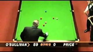 Ronnie O  Sullivan Fastest 147 in History   5 minutes 20 seconds   1997 World Championship