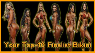 2024 IFBB MIAMI MUSCLE BEACH PRO Bikini Awards & Your Top - 10 Finalist