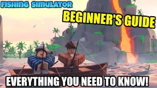 Fishing Simulator Roblox Beginner's Guide! (2023)