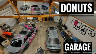 Garáž,kterou by chtěl každej 👀 | Donuts garage 😎Rámování Herákové V8