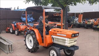 Traktorek Ogrodowy Kubota B1600 z napędem 4x2. www.sklep.akant-ogrody.pl