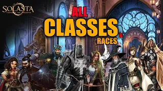 All Classes & Races in Solasta: Crown of the Magister | Explained