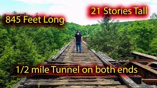 Clarion Trestle and Tunnels