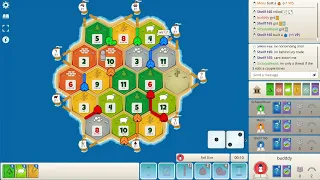 Top Ranked Catan Player - Self Blocking While in the Lead