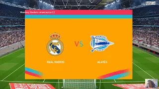 PES 2020 | Real Madrid vs Alaves | La Liga Santander | Gameplay PC