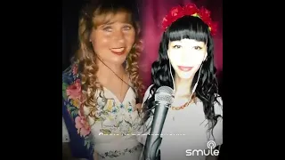 Стою на полустаночке  Дуэт cover karaoke Smule 🎤 ♥ 👌