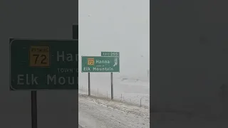 Rolling Thru Wyoming Blizzard March 31 2023