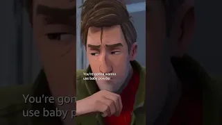 Peter B. Parker gives Miles Morales Spider-Man tips | Spider-Man: Into The Spider-Verse