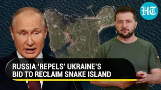 Fierce battle for Snake Island: Putin's troops 'repel' Ukraine bid to reclaim