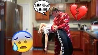 PASSING OUT Into My Boyfriends ARMS! *Cute Reaction* | Montana & Ryan