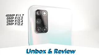 Oppo A92 2020 Unboxing  , Hands On, Design, Set Up new, Camera Test