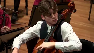 Joshua Jones Dvorak Cello Concerto 3rd movt Queensland Youth Symphony