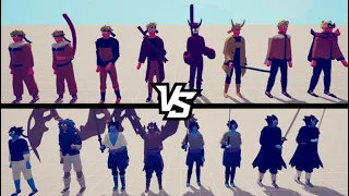 THE EVOLUTION OF NARUTO VS SASUKE | Totally Accurate Battle Simulator