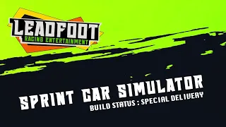 IT"S FINALLY HERE - SPRINT CAR SIMULATOR PARTS FOR MY BUILD.