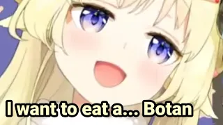 Watame eat Botan...