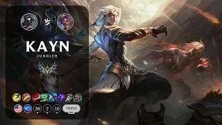 Kayn Jungle vs Lillia - NA Challenger Patch 13.24