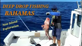 Solo Deep Drop Fishing in Bahamas and Remote Island Exploration in a small Crooked Pilothouse boat