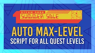 GET ALL QUEST BADGE LEVELS AUTOMATICALLY | FAST SCRIPT | Steam Summer Sale 2022