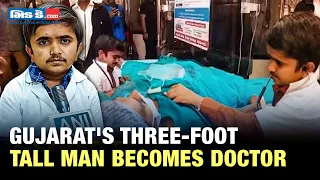 Gujarat News: Three-foot tall man becomes doctor after defying all odds