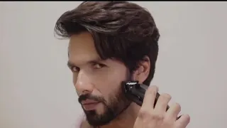 Shahid Kapoor and Ishaan khatter together in  Shaving Add , Shahid kapoor new movie look