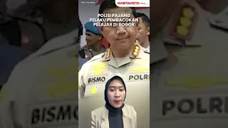 Polisi Pajang Pelaku Pembacokan Pelajar di Bogor