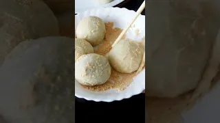 Roasted soy bean powder mochi #shorts