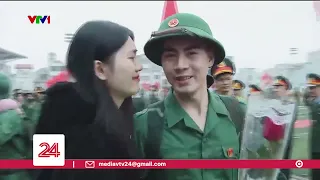 Thanh niên Thủ đô hăng hái lên đường nhập ngũ | VTV24