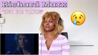 Richard Marx “Right here waiting” (Official Music Video) REACTION!