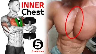 BEST 5 EXERCISES "INNER CHEST" 🔥