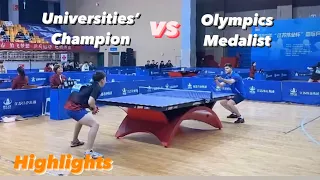 World No.1 vs China Universities Champion: Dimitrij Ovtcharov vs Liu Jialiang 刘家良 | 2023 Weiyie Cup