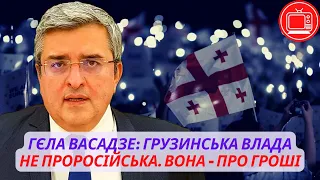 Грузинська влада не проросійська. Вона - про гроші | Гела Васадзе