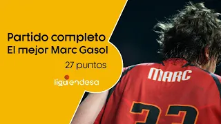 PARTIDO COMPLETO: el mejor Marc Gasol | ViveMenorca - Akasvayu Girona