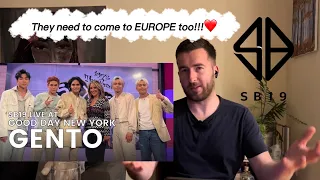 British 🇬🇧 reacts to SB19 performs “GENTO” on Good Day New York