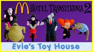 2015 McDonald's Happy Meal - HOTEL TRANSYLVANIA 2 MOVIE COMPLETE SET REVIEW | Evies Toy House