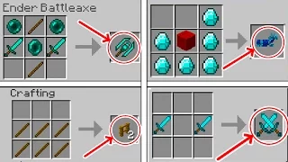 10 COISAS QUE MUDARAM O CRAFTING E VOCÊ NÃO SABIA NO MINECRAFT !!