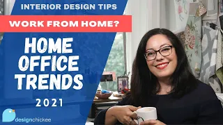 Home Office Design Trends 2021 + GROVEMADE Desk Accessories | Work From Home - Interior Design Tips